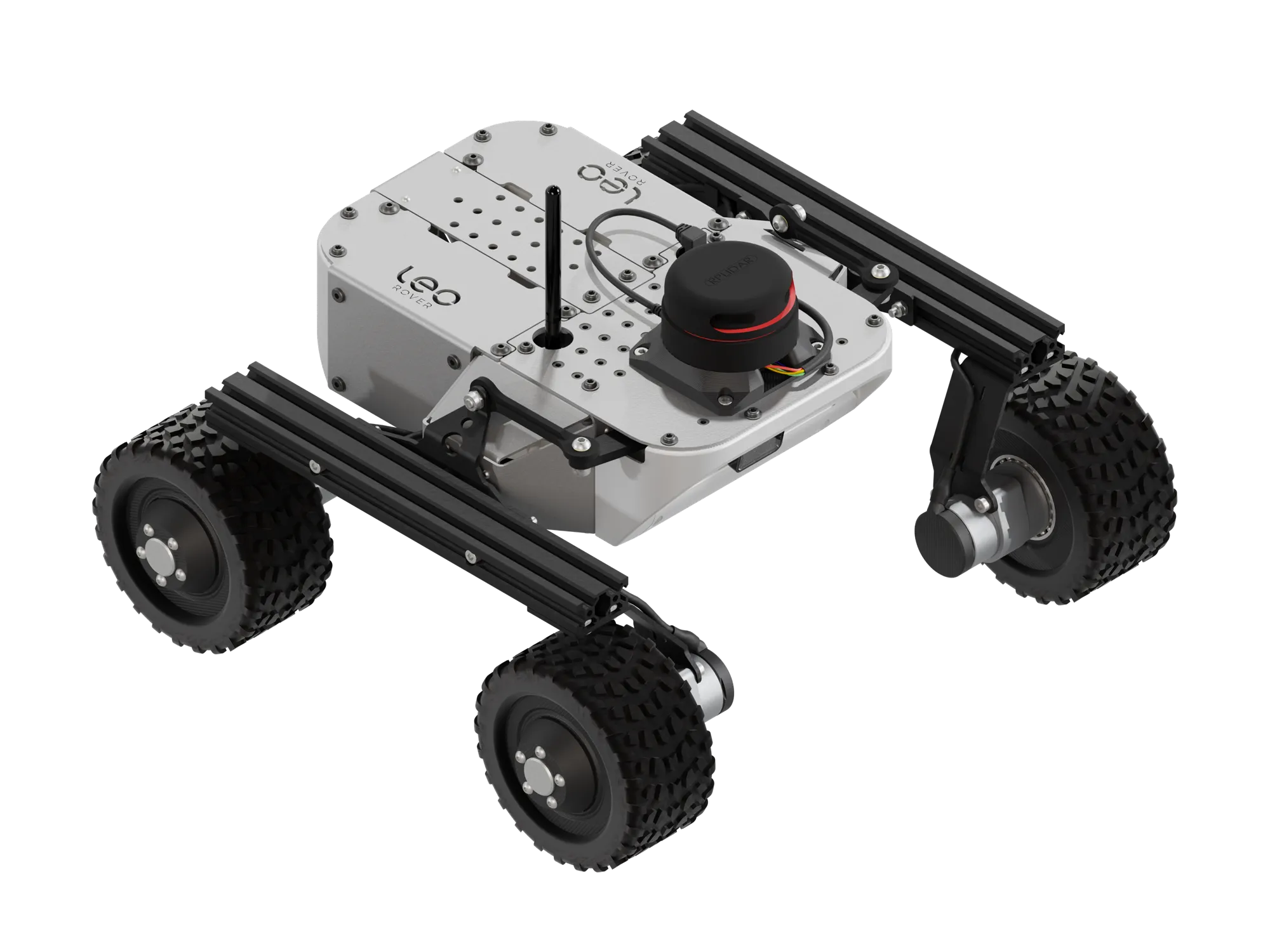 Leo Rover with mounted RPLidar A2